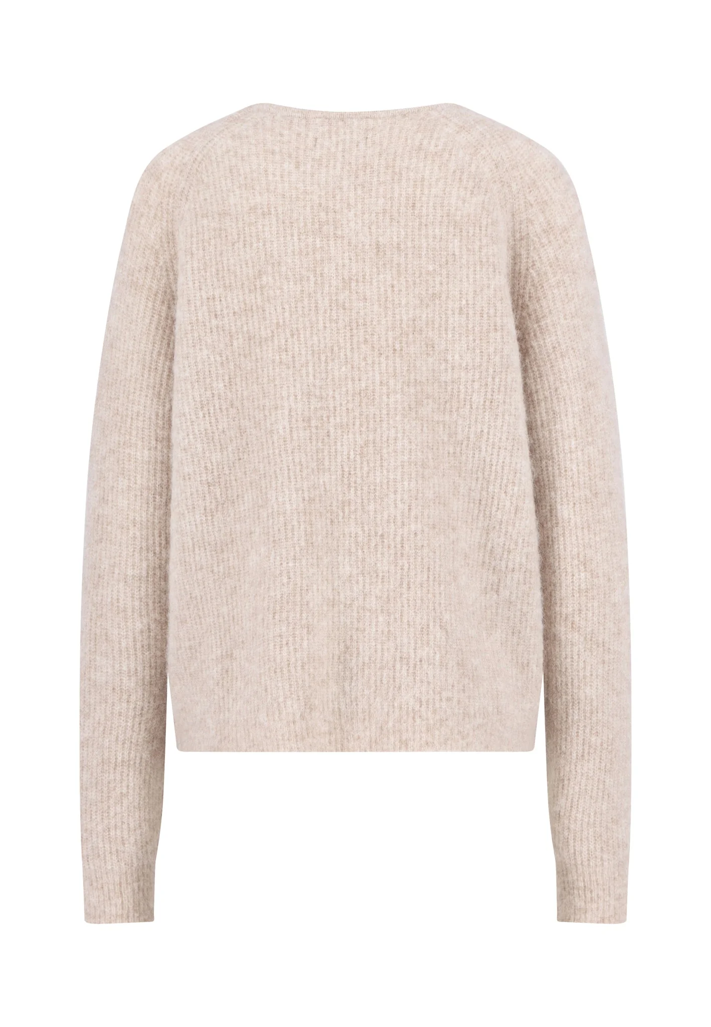 Strickpullover mit Rundhalsausschnitt im Alpaka-Wollmix - Image 24