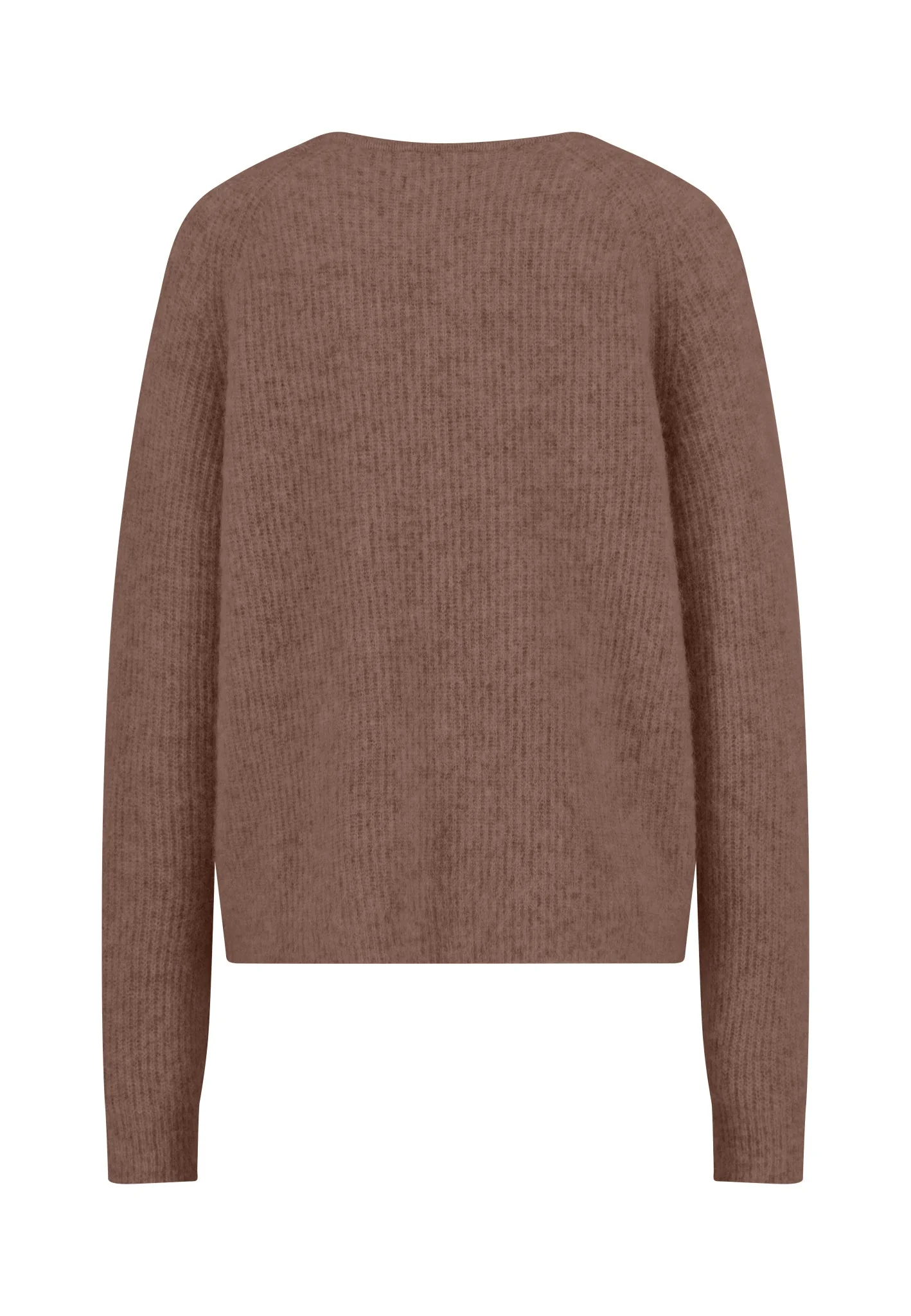 Strickpullover mit Rundhalsausschnitt im Alpaka-Wollmix - Image 6