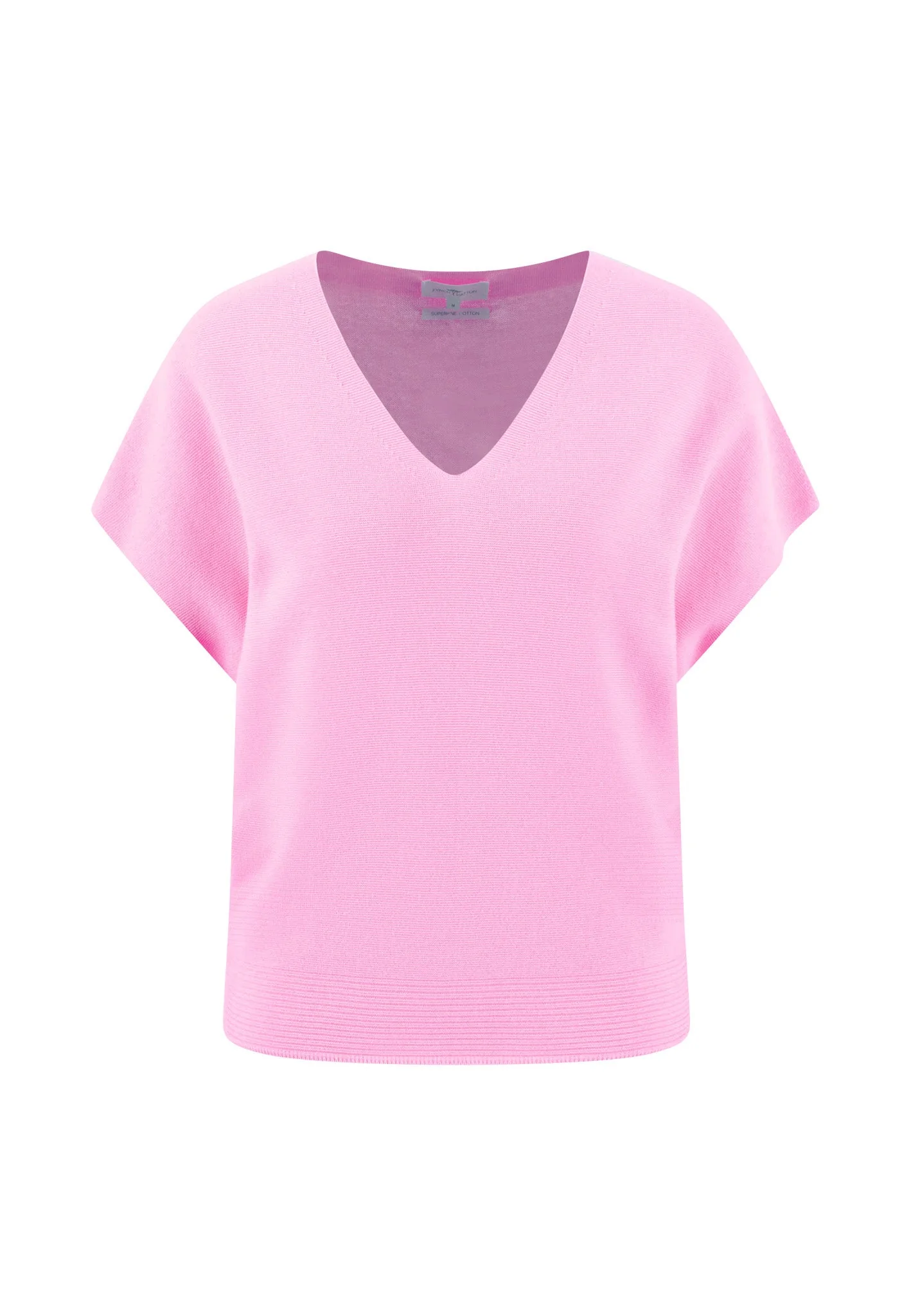 Strickshirt aus Baumwolle mit V-Ausschnitt - Image 14