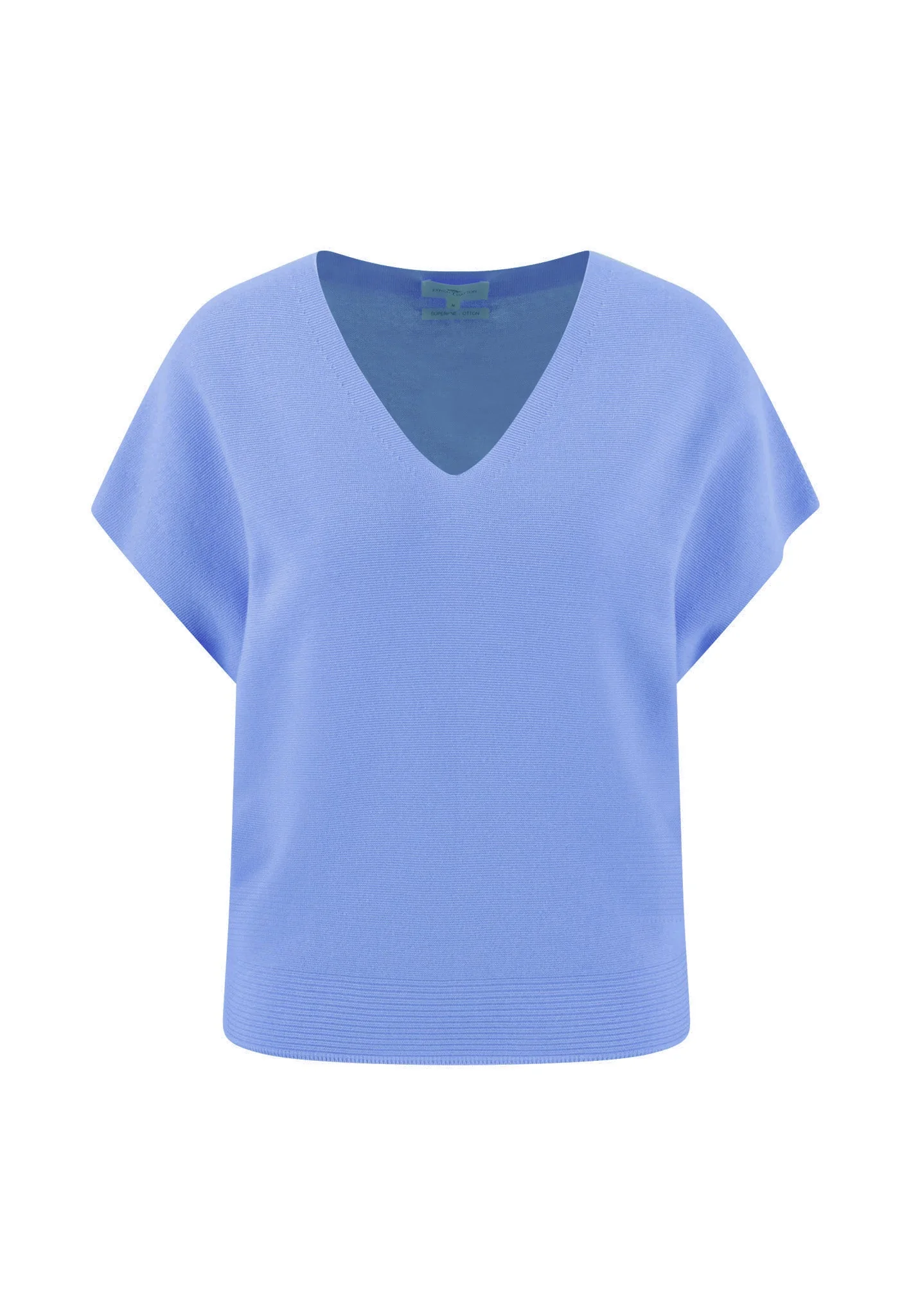 Strickshirt aus Baumwolle mit V-Ausschnitt - Image 18