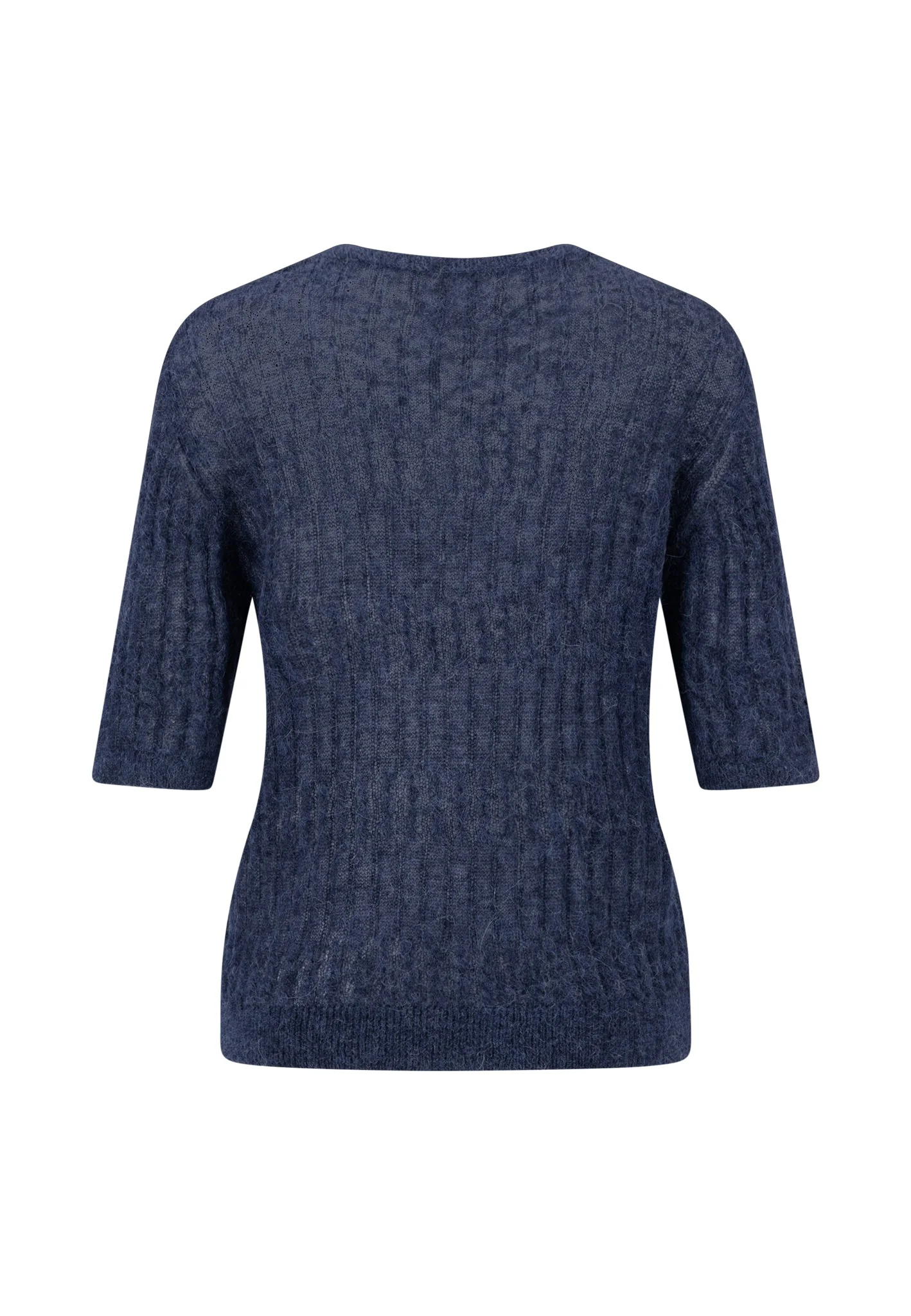 Strickshirt aus Wollmix mit Zopfmuster - Image 7