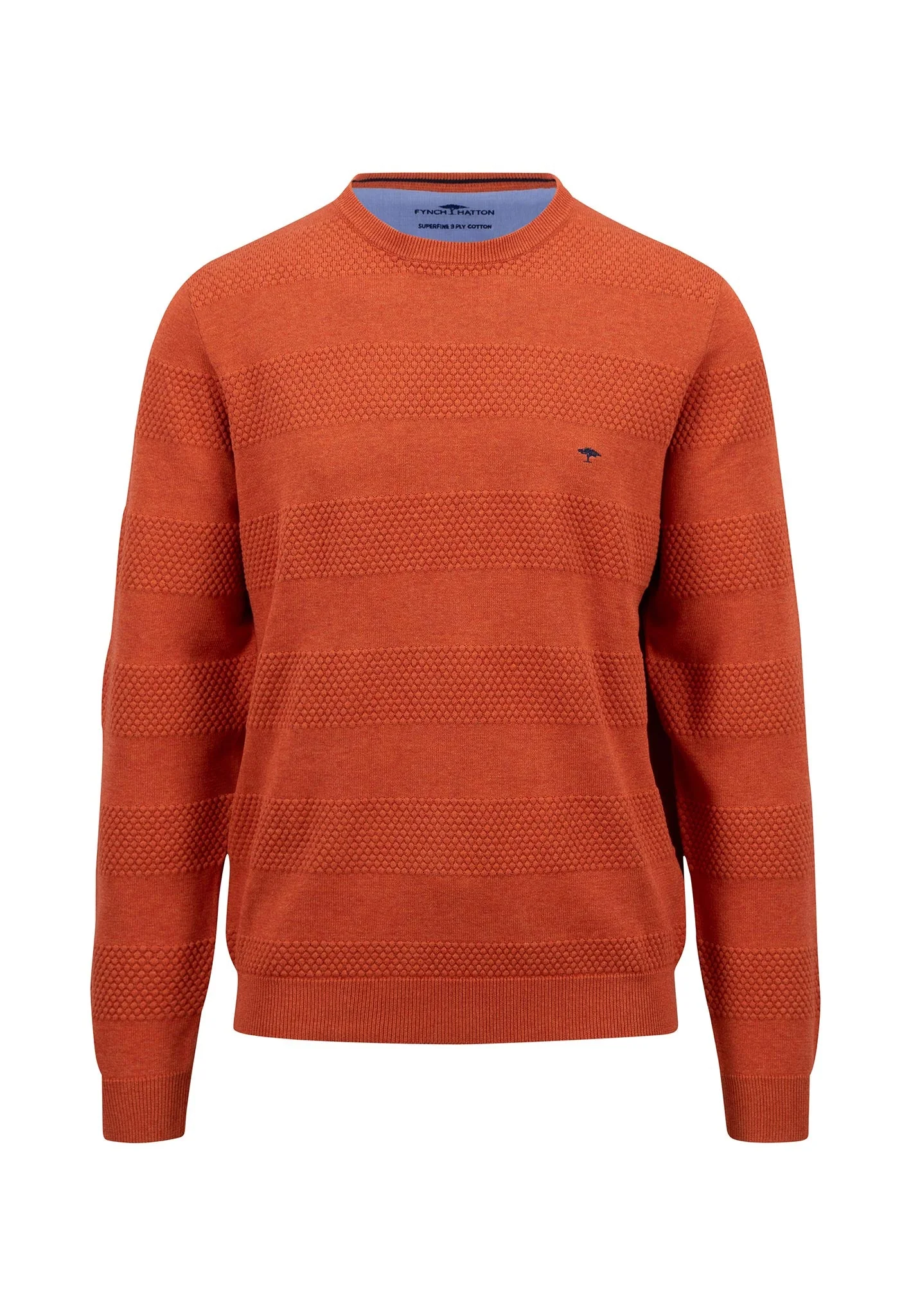 Superfine Pullover mit Rundhalsausschnitt