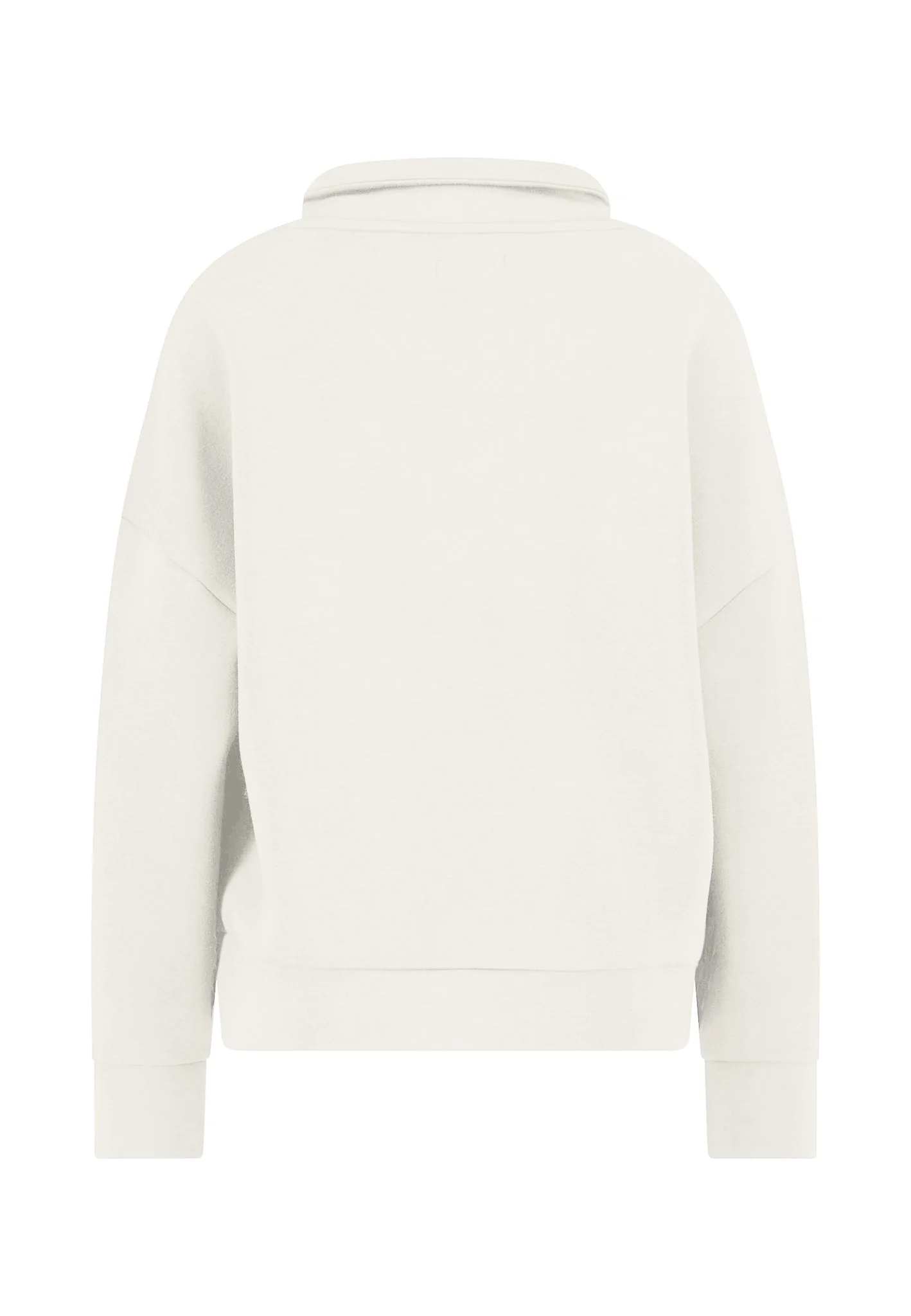 Sweatshirt aus Viskose-Mix mit Zipper und Stehkragen - Image 18