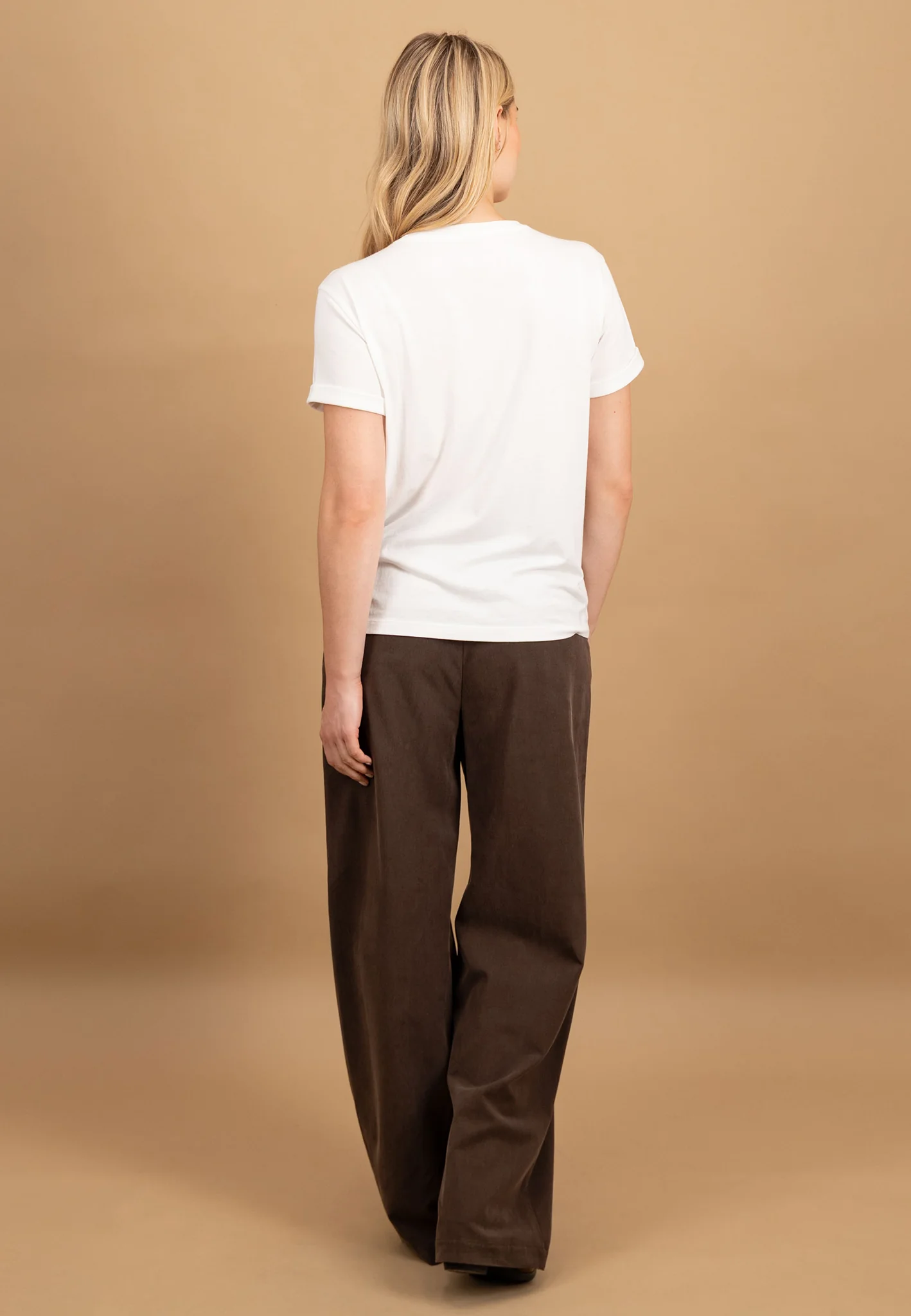 T-Shirt aus Baumwoll-Modal-Mix mit floralem Print - Image 3