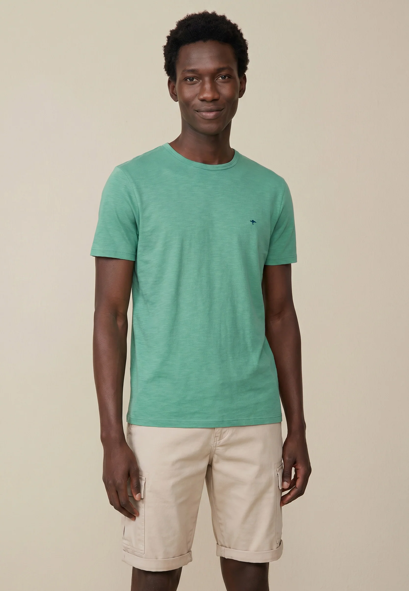 T-Shirt aus Baumwolle mit Slub-Webart und Rundhalsausschnitt - Image 11