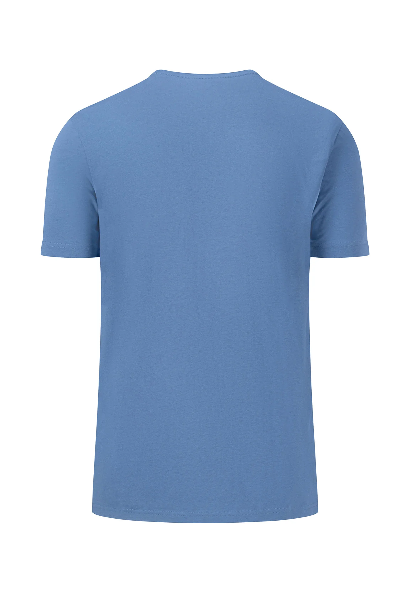 T-Shirt aus Baumwolle mit V-Ausschnitt und Logo-Stickerei - Image 7