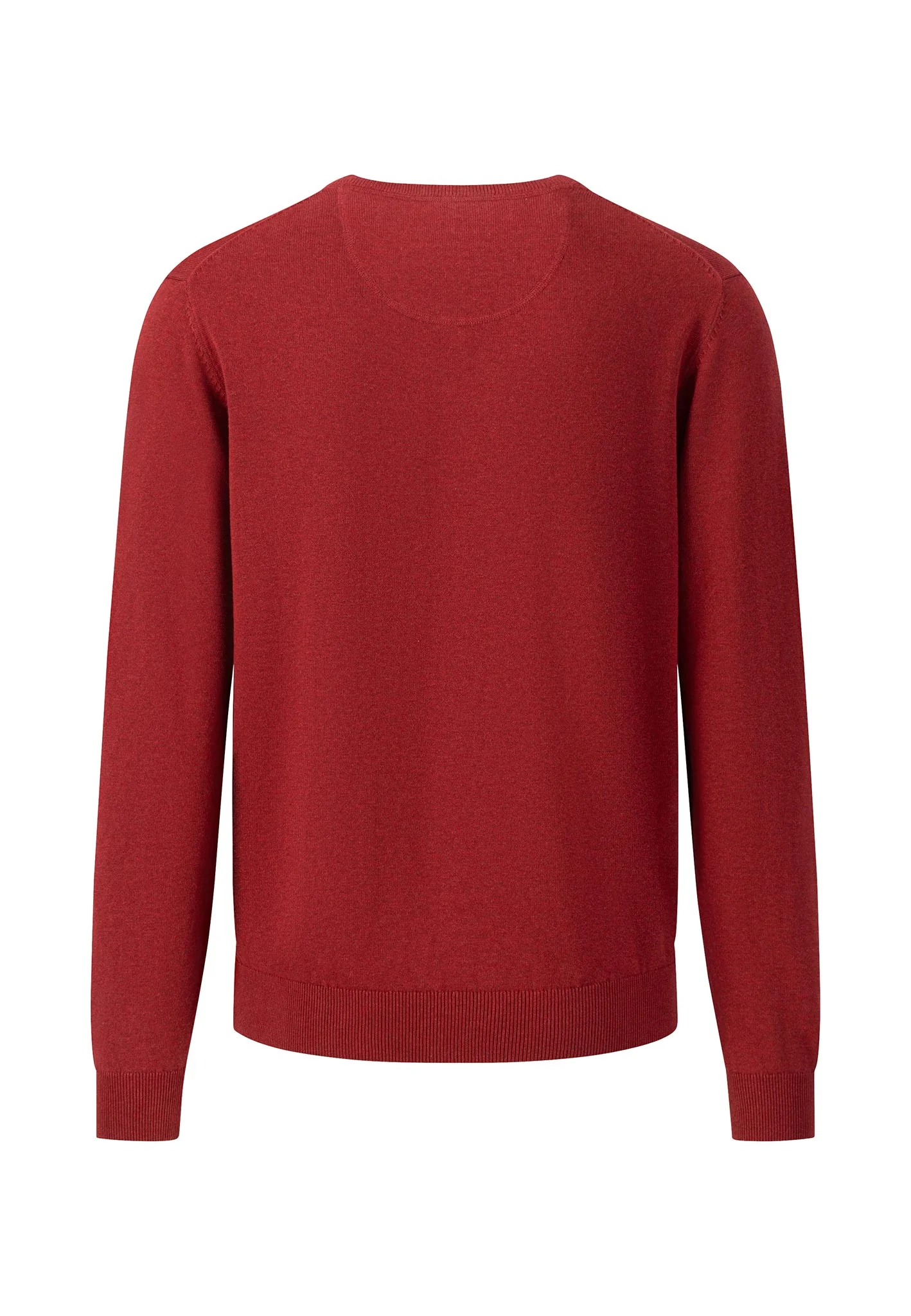 Weicher Baumwoll-Pullover mit V-Ausschnitt - Image 12