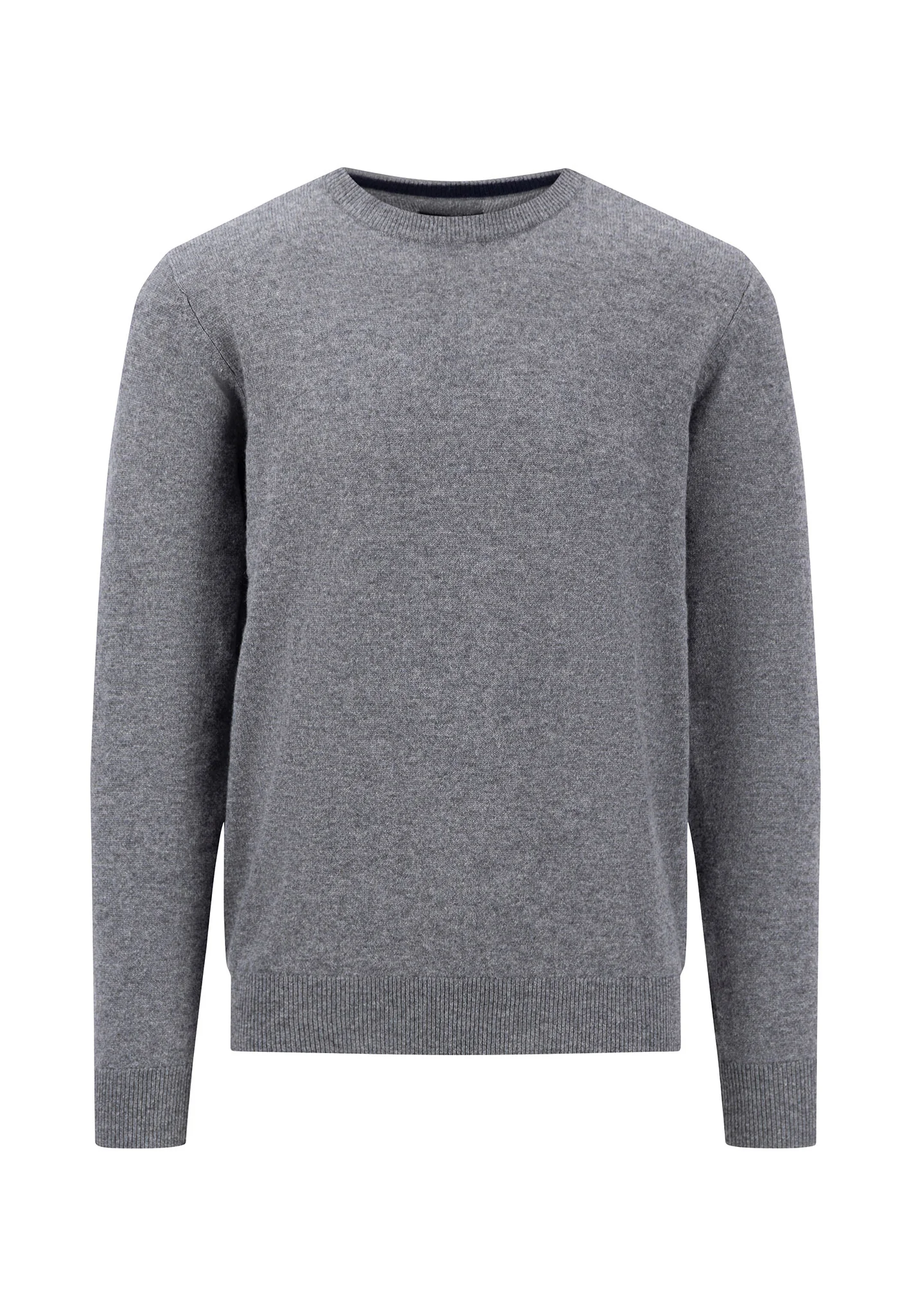 Weicher Kaschmir-Pullover mit O-Ausschnitt