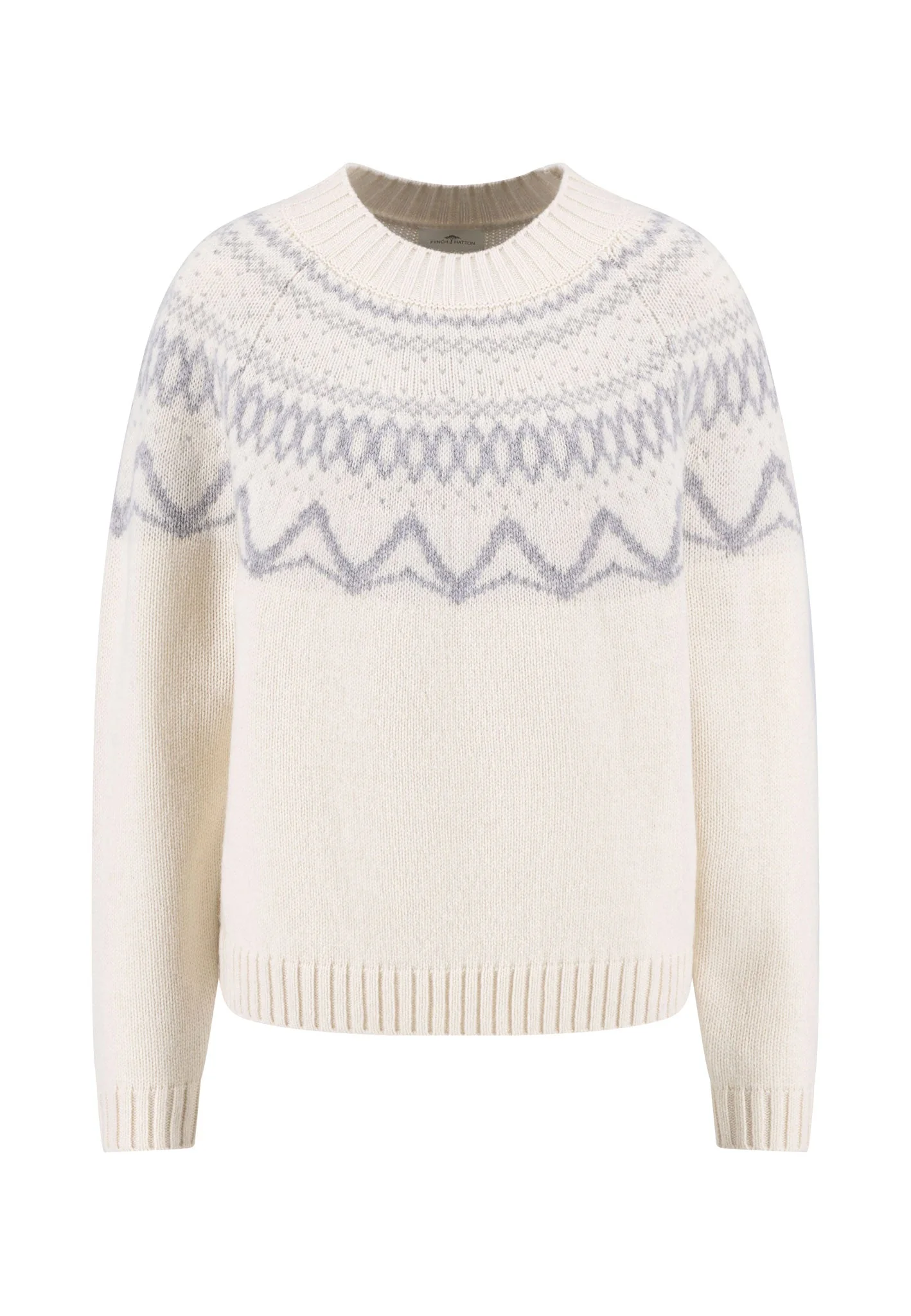 Wollpullover aus reiner Wolle mit Norwegermuster - Image 12